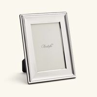 christofle perles picture frame silver 10x15cm