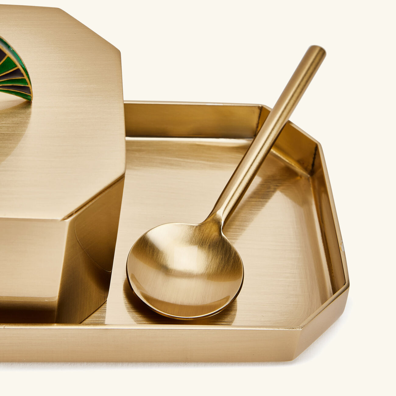 إيرا أودايبور طقم توتا مخواص مؤلف من علبتين باللون الذهبي