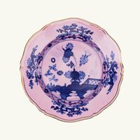 ginori 1735 oriente italiano azalea dinner plate round pink 26cm