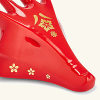 The Dragon Sculpture Small Red lladro the dragon sculpture small red