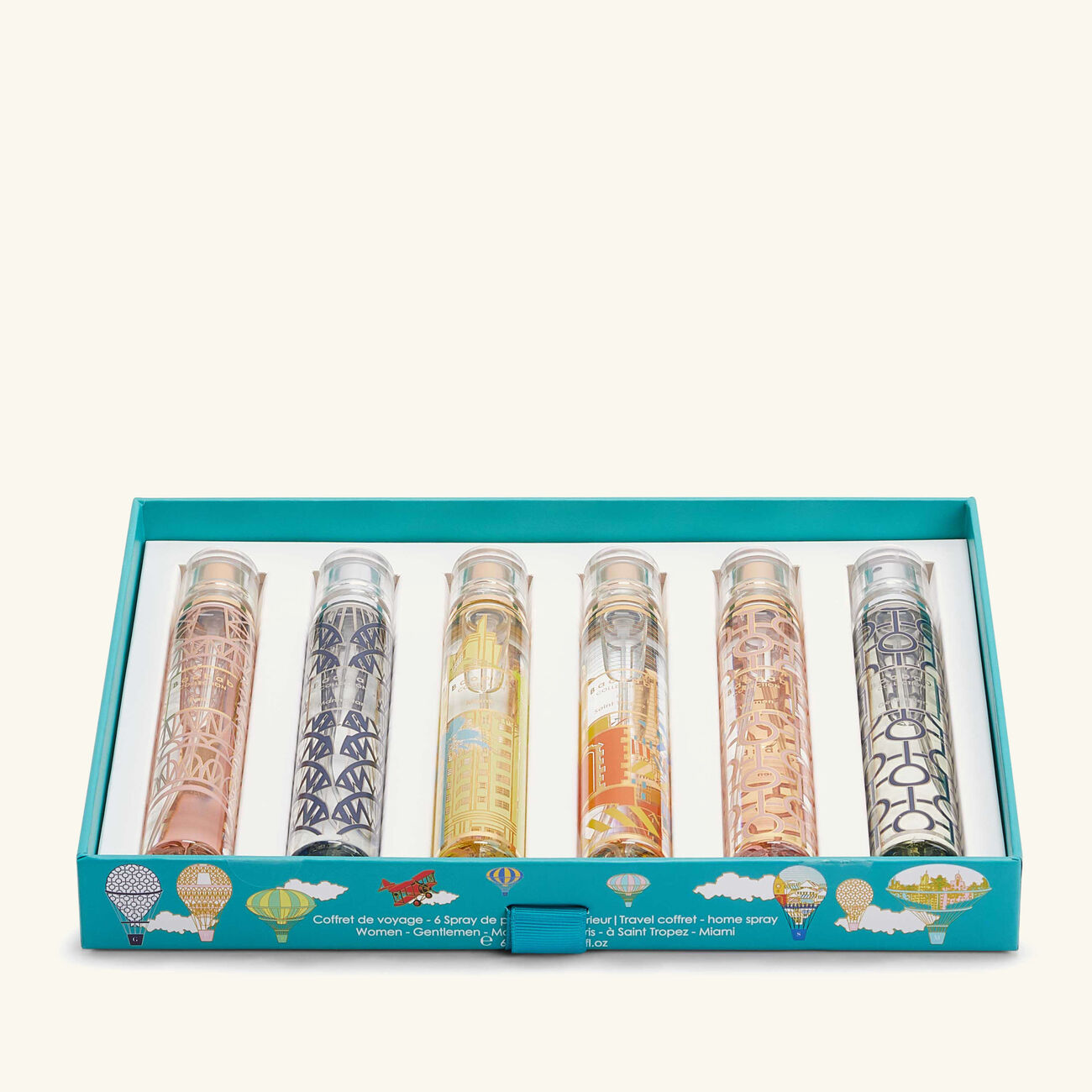 6 Travel Home Sprays Gift Box baobab collection 6 travel home sprays gift box