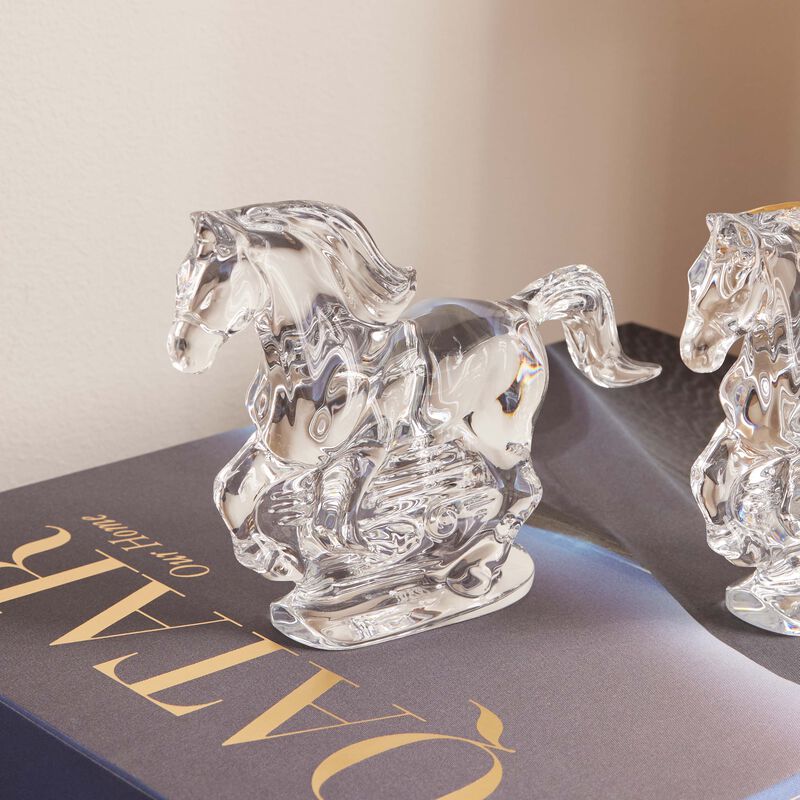 Zodiaque Horse 2026 Figurine Mini Clear baccarat zodiaque horse 2026 figurine mini clear