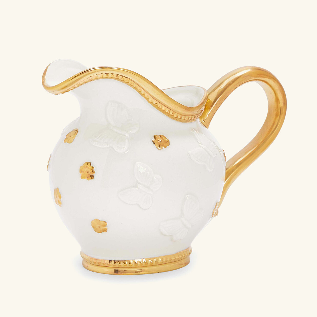 Butterfly Milk Pitcher White villari butterfly milk pitcher white