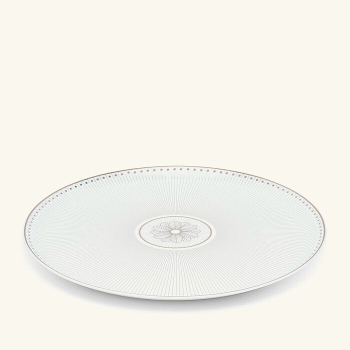 christofle malmaison imp riale pie dish round white 32cm