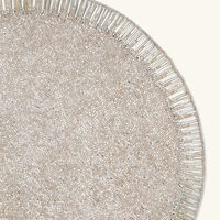 kim seybert bevel placemat silver
