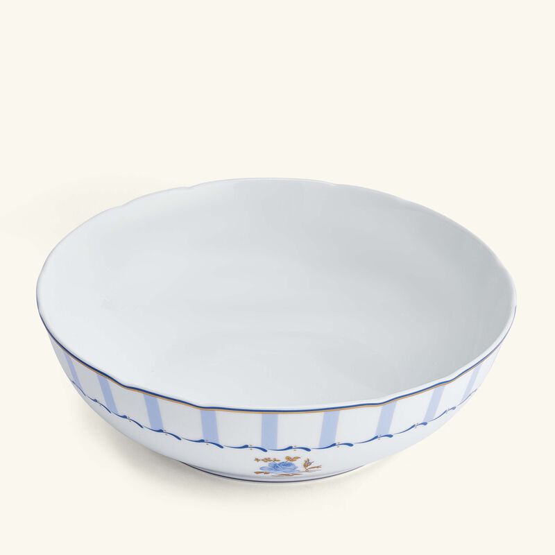 bernardaud brocante serving bowl blue 24cm
