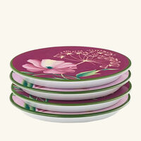 Florenza Malva Impero Coasters Pink Set of 4 ginori 1750 florenza malva impero coasters pink set of 4