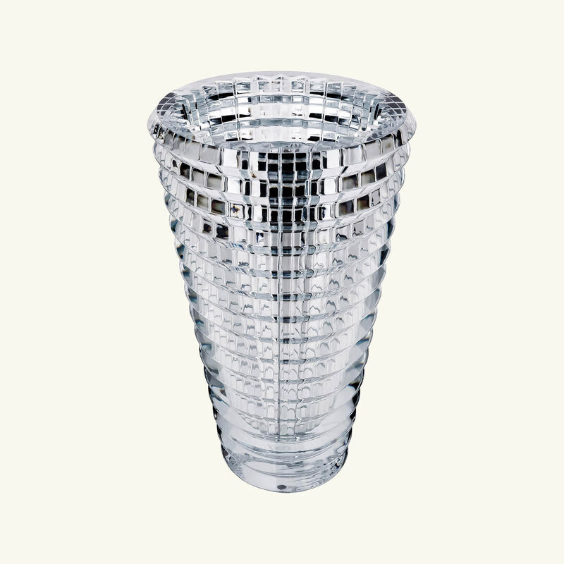 baccarat eye vase round large clear