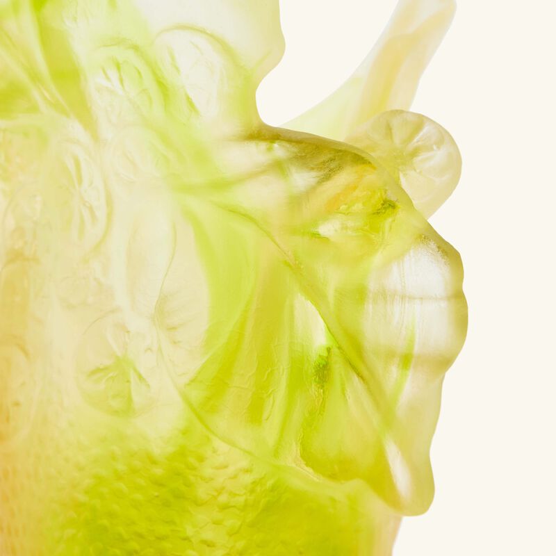 دوم مزهرية سيتروس صفراء اللون   بالحجم الصغير  إصدار محدود