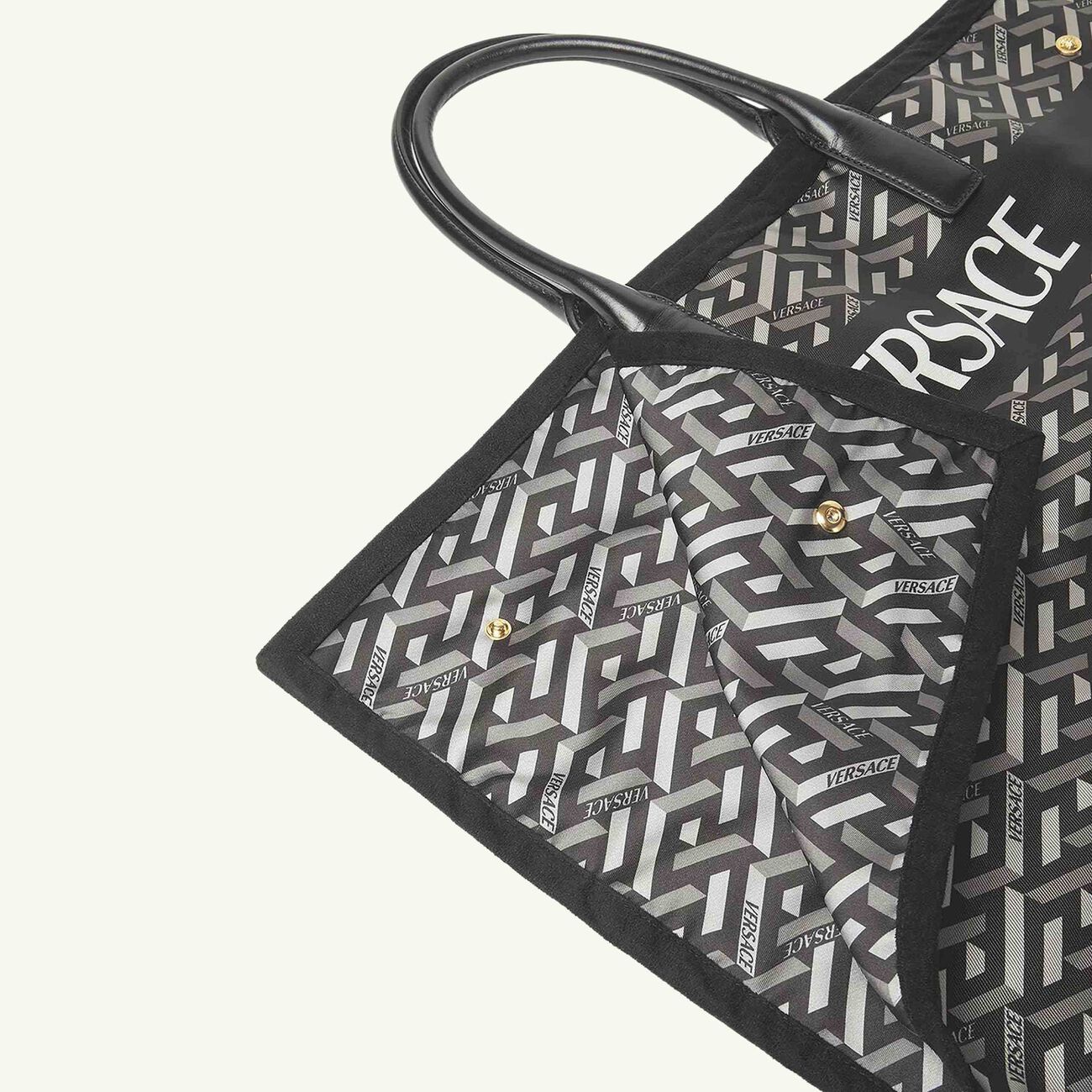 La Greca Top Handle Bag versace la greca top handle bag