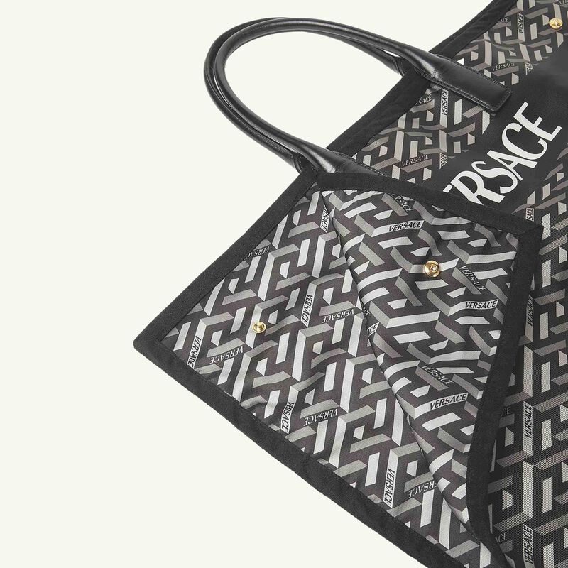 La Greca Top Handle Bag versace la greca top handle bag