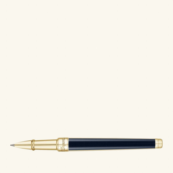 st dupont line d rollerball pen blue