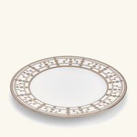 haviland tiara bread   butter plate round silver 16cm