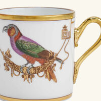 Volière Perroquet Coffee Cup Gold ginori 1735 voli re perroquet coffee cup gold