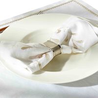 catherine denoual garden collection napkin grey