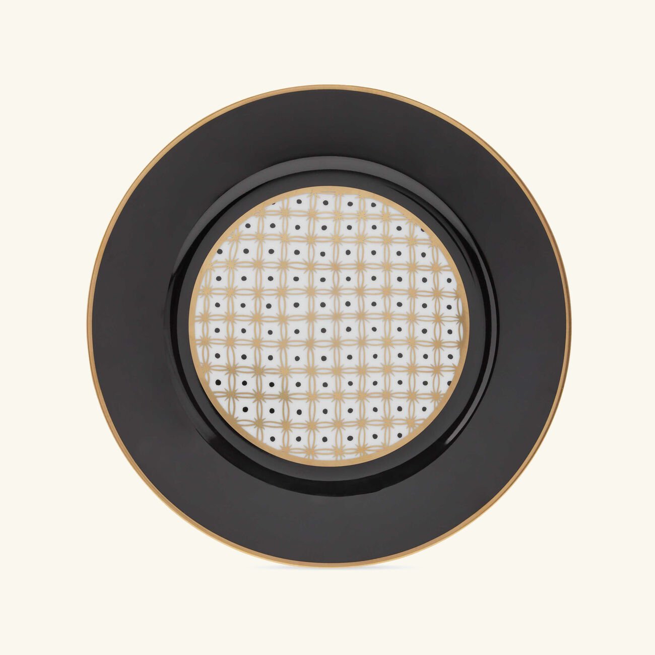 pinto paris vieux kyoto charger plate round black 29cm