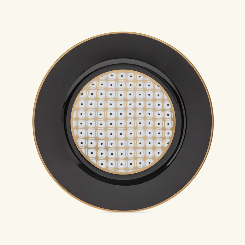 pinto paris vieux kyoto charger plate round black 29cm