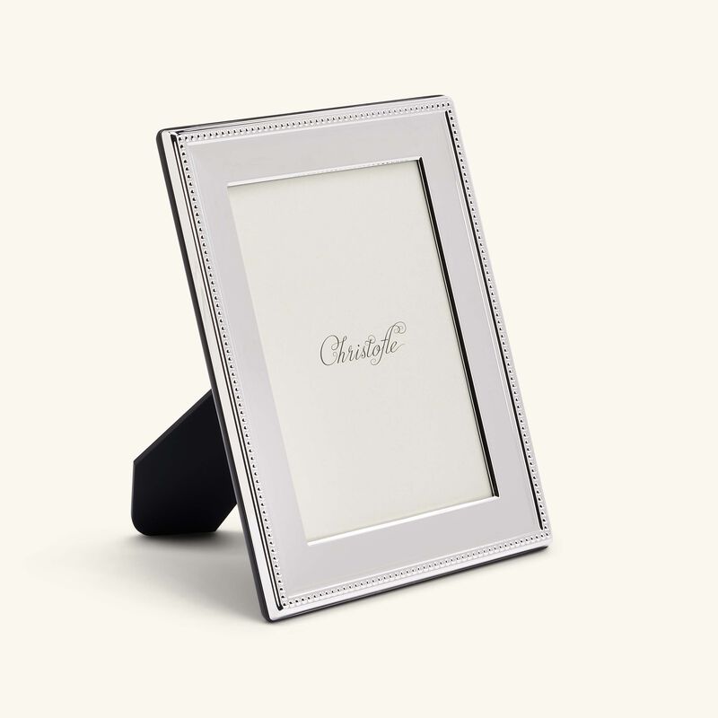 christofle perles picture frame silver 13x18cm