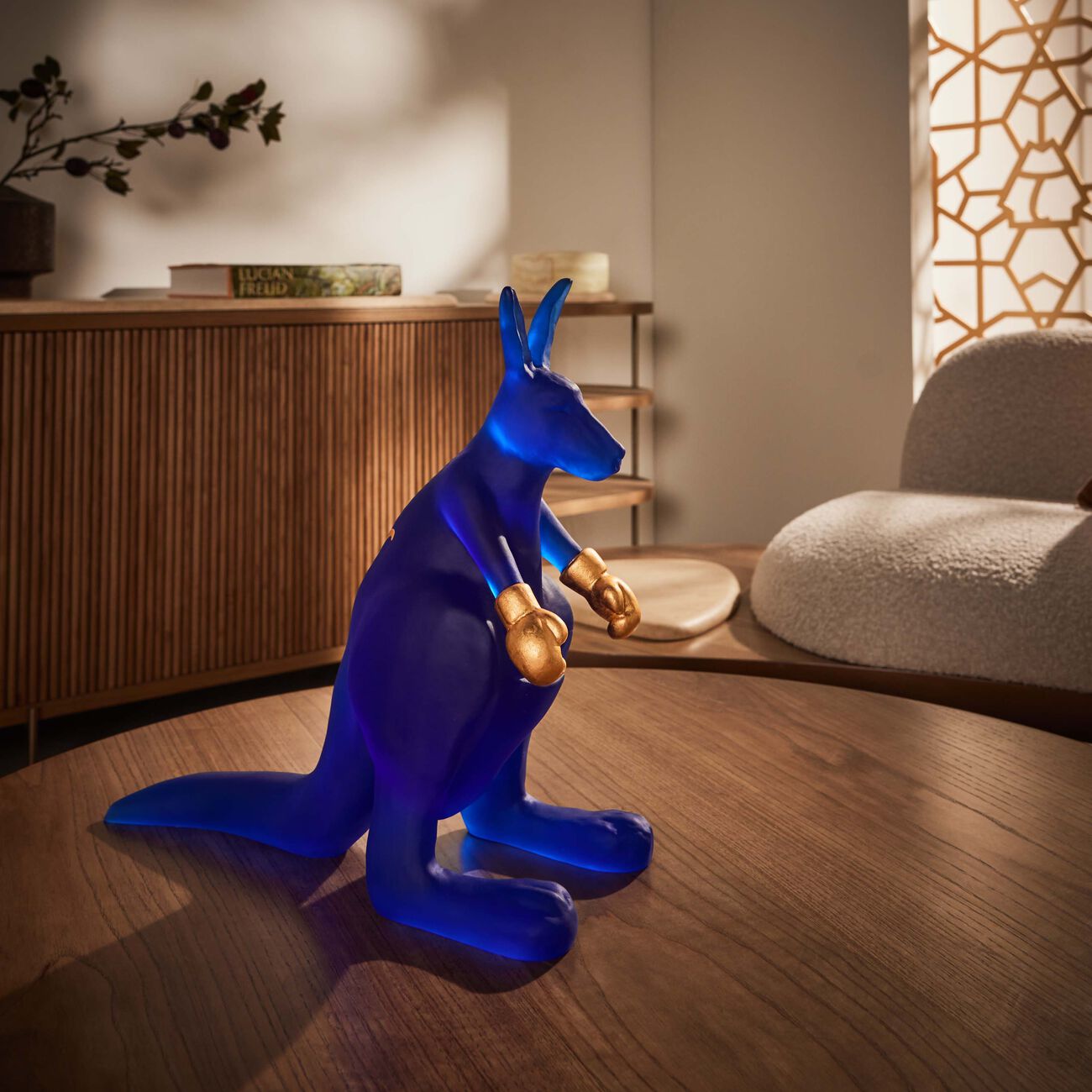 Kangourou Wally Figurine Medium Blue daum kangourou wally figurine medium blue