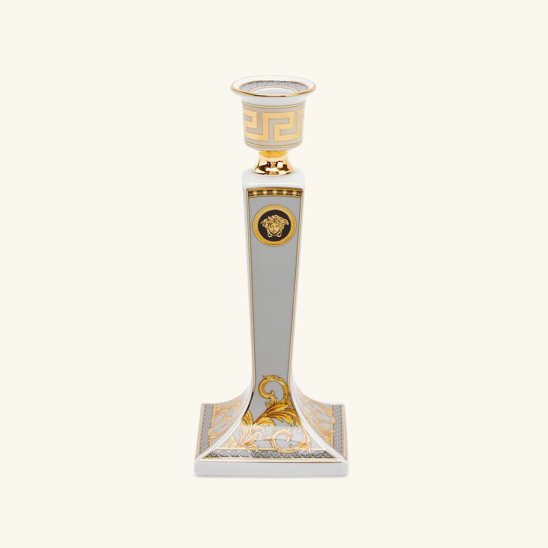 فيرساتشي شمعدان برستيج جالا رمادي