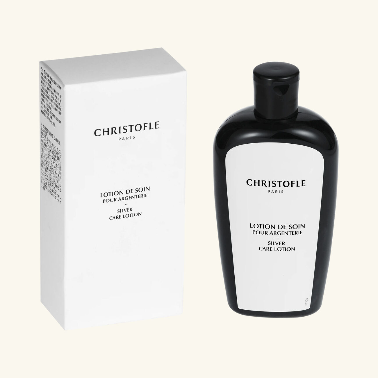christofle silver care lotion blue