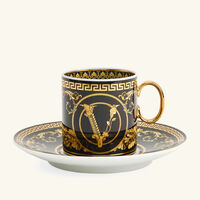 versace virtus gala coffee cup black