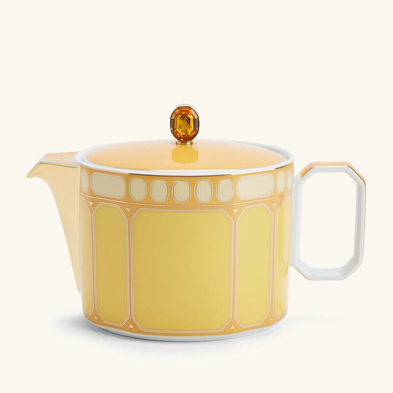 rosenthal signum jonquil tea pot yellow