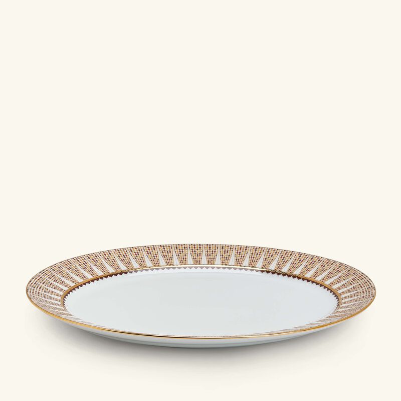 Cavalier Royal Serving Platter Oval Gold 40cm haviland cavalier royal serving platter oval gold 40cm