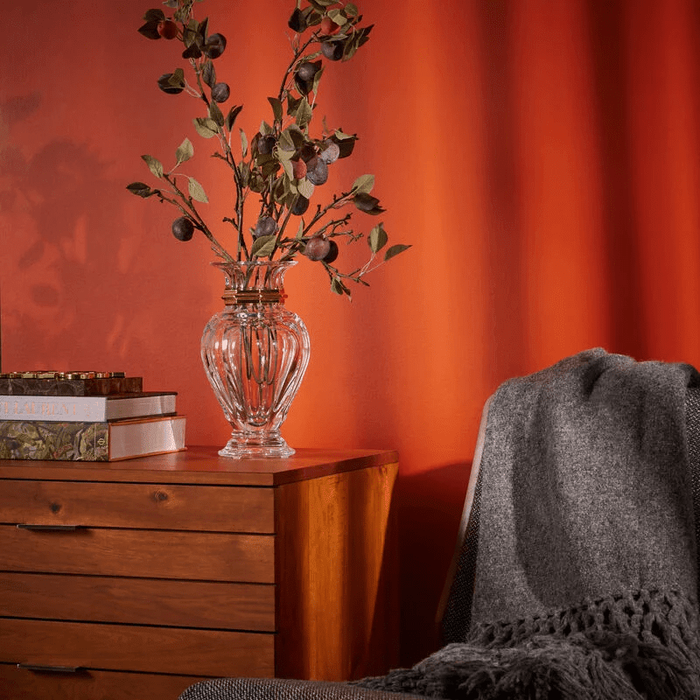 baccarat harcourt vase medium clear