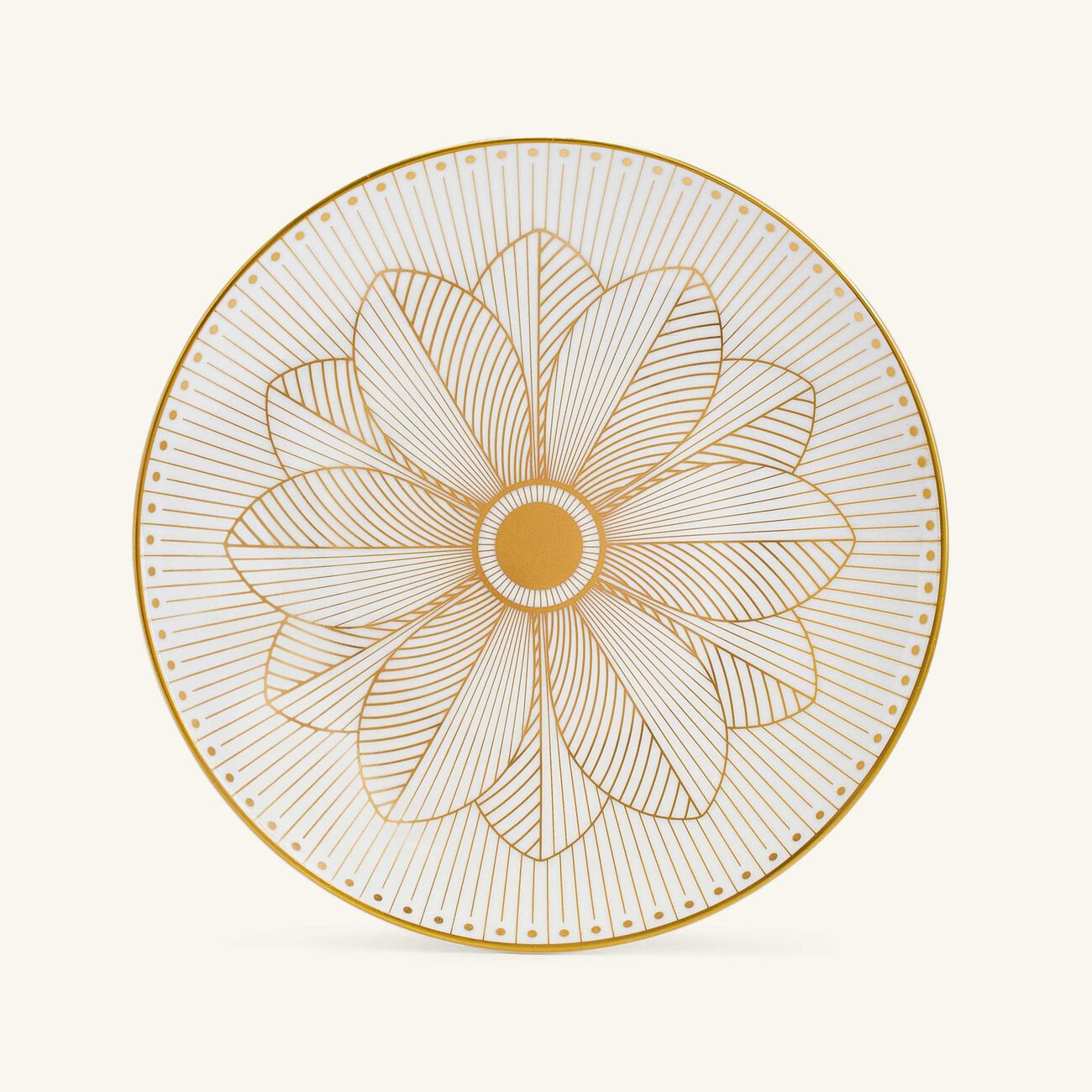 كريستوفل طبق الخبز مالميزون إمبيريال دائري ذهبي 16 سم