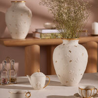 Butterfly Vase Medium White villari butterfly vase medium white