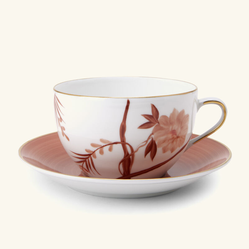 Bouquet De Vie Cup & Saucer Orange marie daage bouquet de vie cup saucer orange