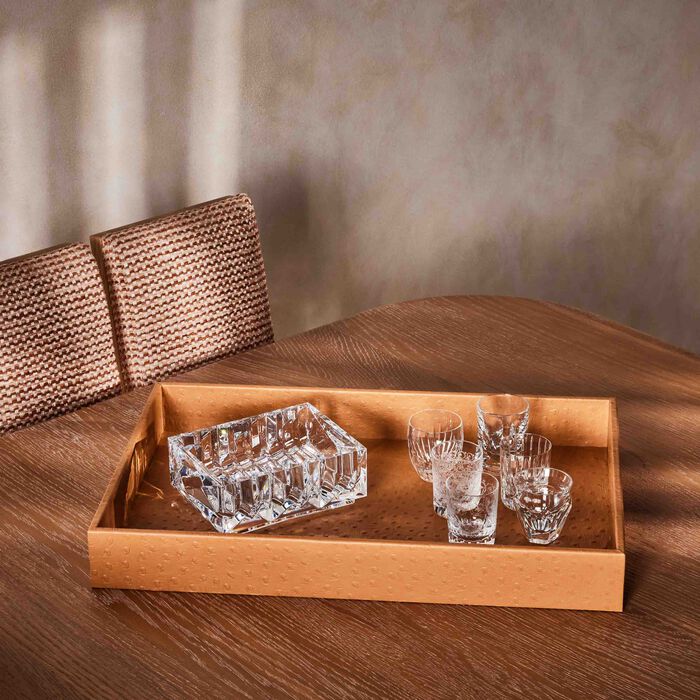 baccarat everyday les minis drinking glass clear set of 6