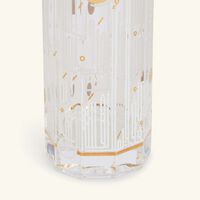 dimlaj hayat candle holder and censer gold set of 3