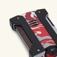 st dupont defi extreme lighter camo red