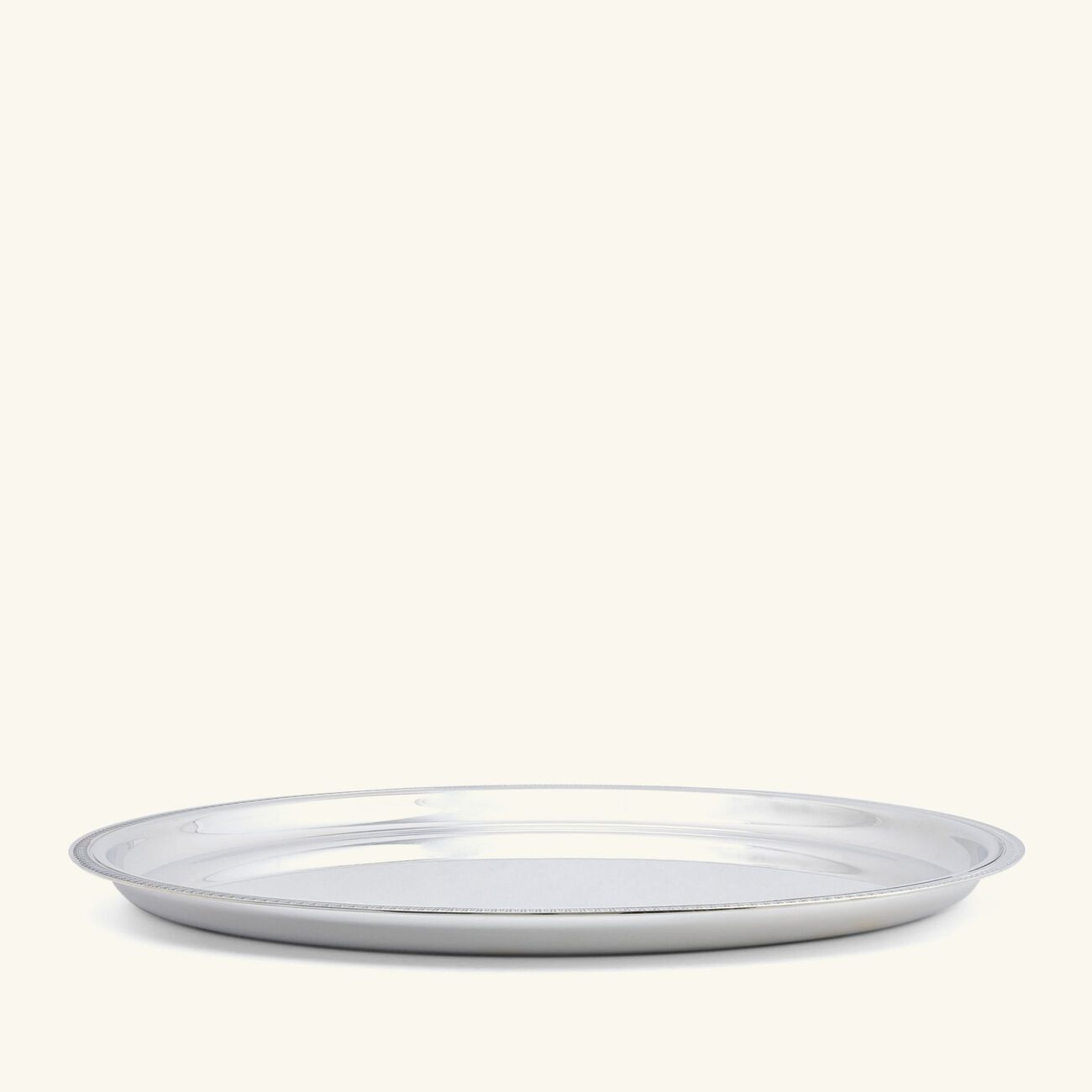 صينية الضيافة مالميزون دائرية كبيرة مطلية بالفضة كريستوفل صينية الضيافة مالميزون دائرية كبيرة مطلية بالفضة
