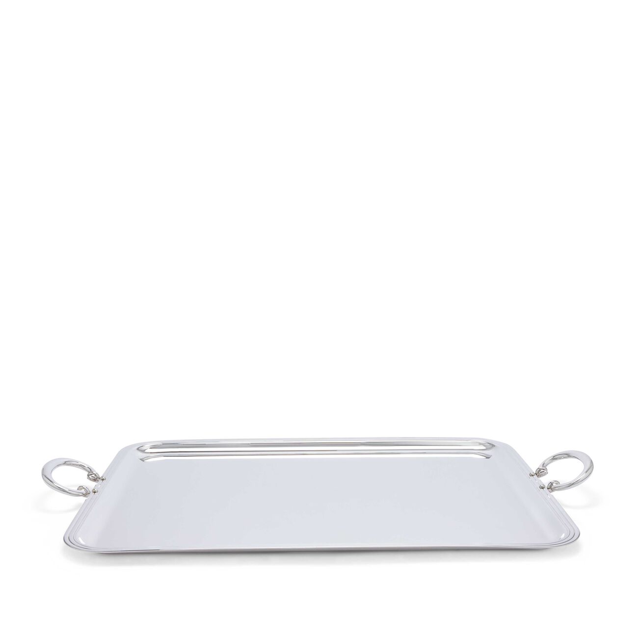 christofle albi tray rectangular large silver plated