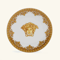 versace i love baroque plate round white 10cm