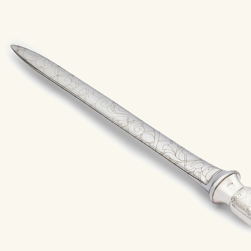 Jardin D'Eden Letter Opener Silver Plated christofle jardin d eden letter opener silver plated