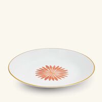 Allée De Cyprès Bread Plate Round Orange 15cm marie daage all e de cypr s bread plate round orange 15cm