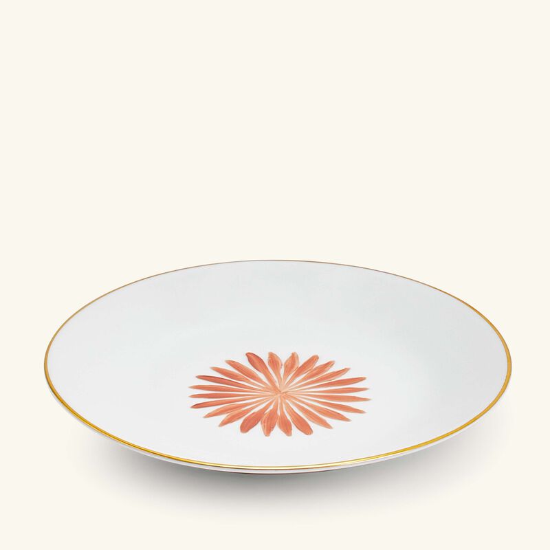 Allée De Cyprès Bread Plate Round Orange 15cm marie daage all e de cypr s bread plate round orange 15cm