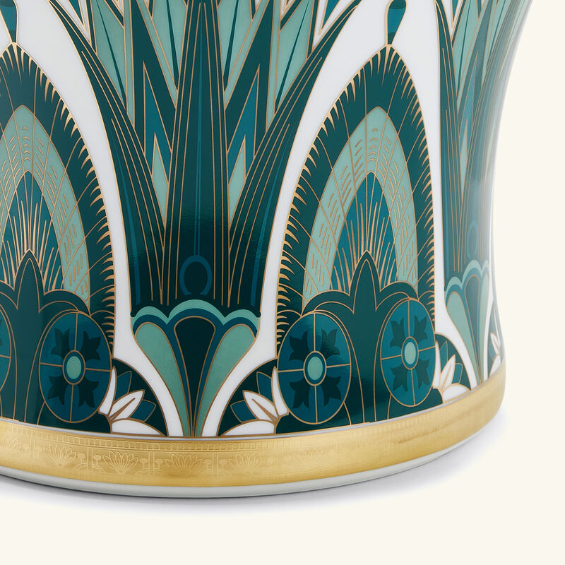 haviland r ves du nil prestige vase large green