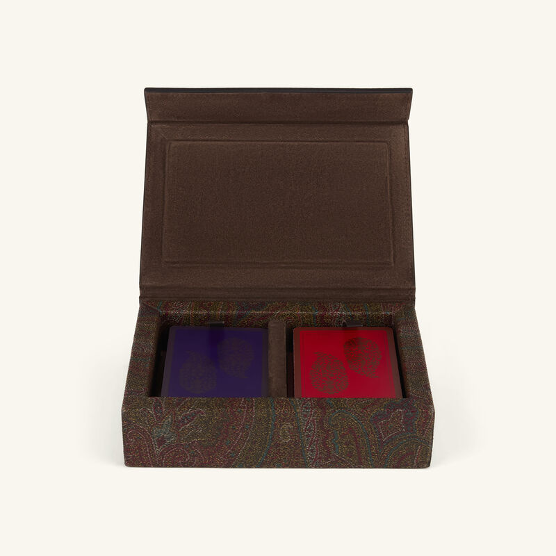 etro arnica playing card box