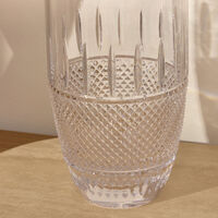 Mastercraft Irish Lace Vase Medium Clear waterford mastercraft irish lace vase medium clear