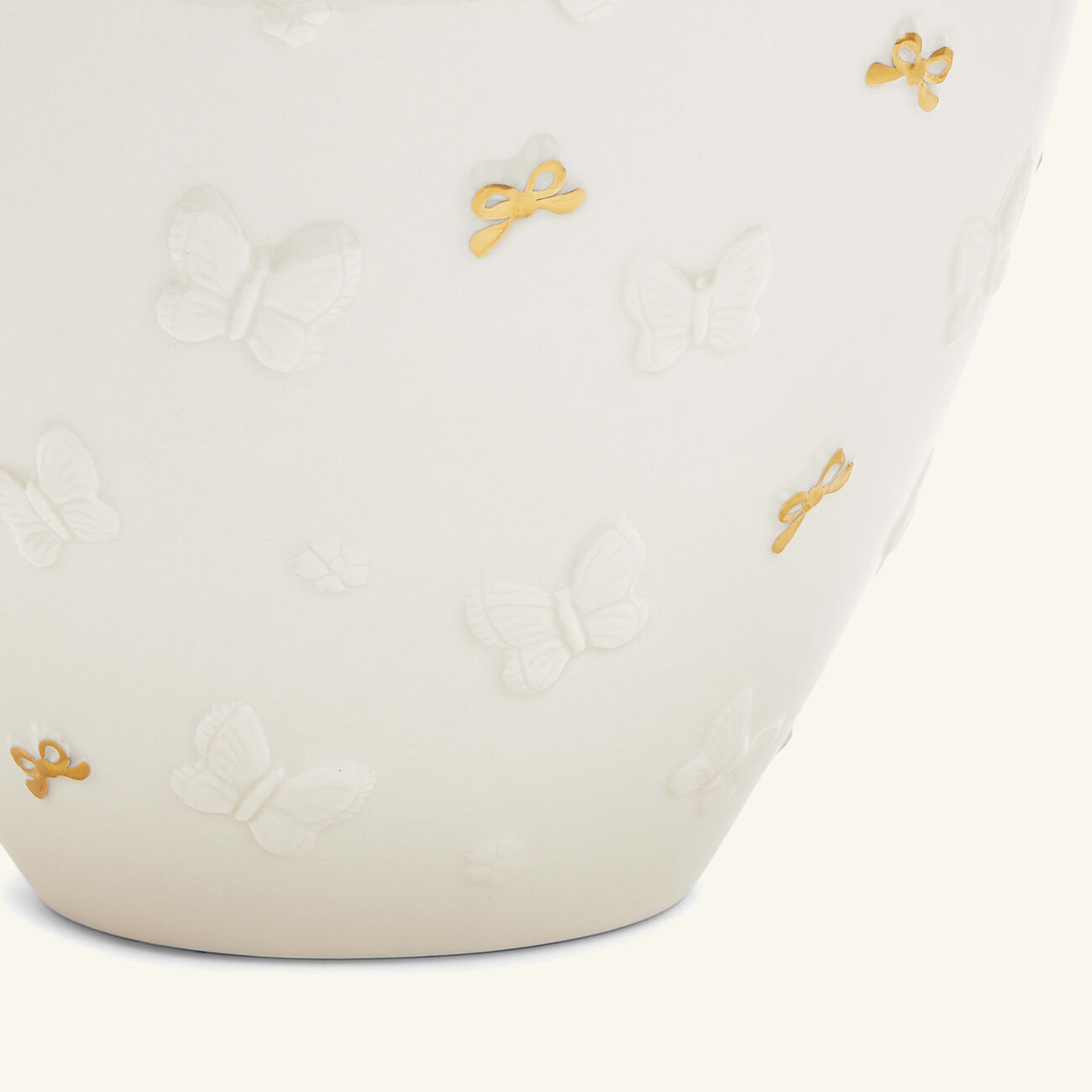 Butterfly Vase Medium White villari butterfly vase medium white