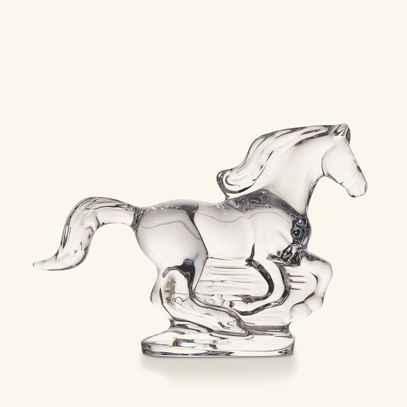 Zodiaque Horse 2026 Figurine Mini Clear baccarat zodiaque horse 2026 figurine mini clear