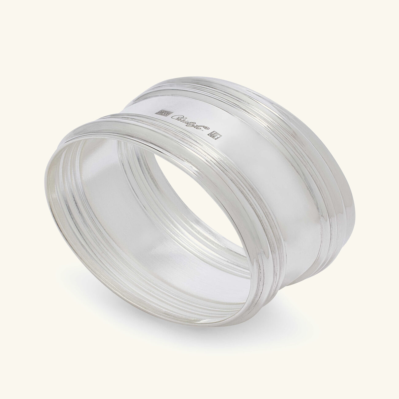 christofle henriette napkin ring silver plated