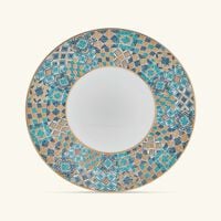 haviland portofino dessert plate round blue 22cm