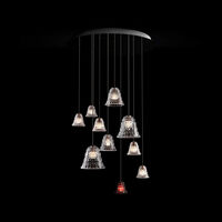 باكارا ثريا نيو آنتيك الشفافة   بالحجم الكبير