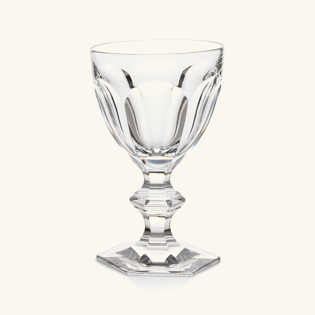 baccarat harcourt 1841 wine glass clear